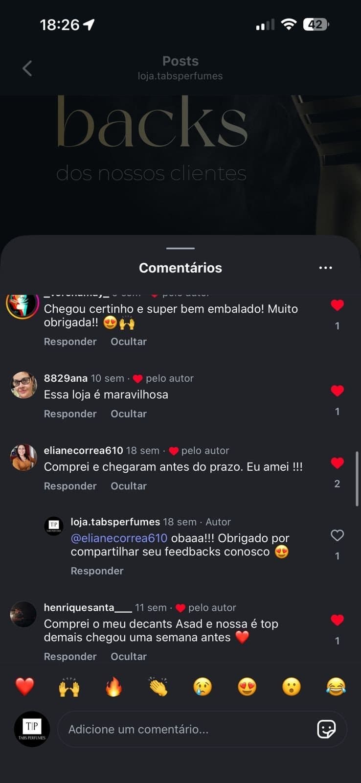 Feedback de cliente 9